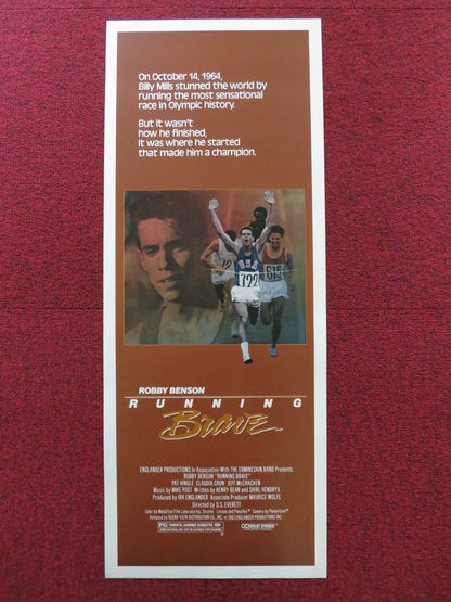 RUNNING BRAVE US INSERT (14"x 36") POSTER ROBBY BENSON PAT HINGLE 1983 Rendezvous Cinema Movie posters