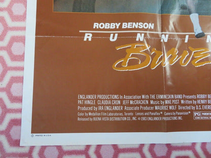 RUNNING BRAVE US ONE SHEET POSTER ROBBY BENSON PAT HINGLE 1983 Rendezvous Cinema Movie posters