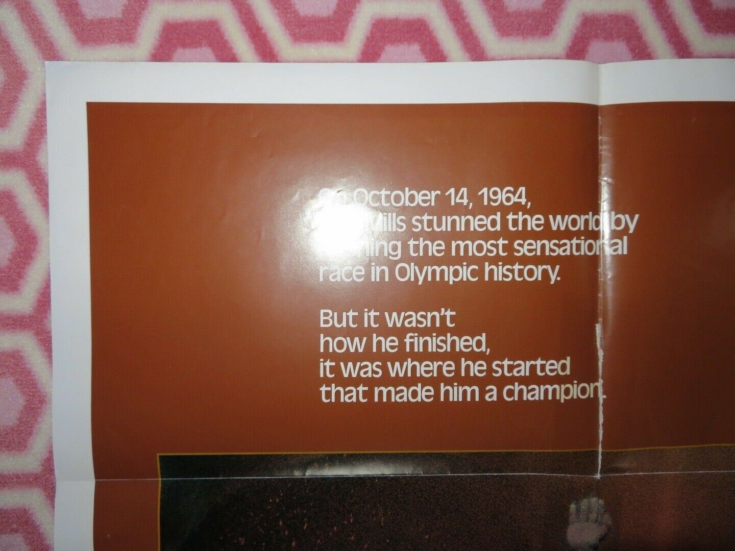 RUNNING BRAVE US ONE SHEET POSTER ROBBY BENSON PAT HINGLE 1983 Rendezvous Cinema Movie posters