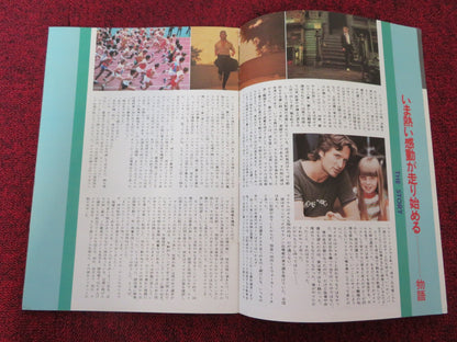 RUNNING JAPANESE BROCHURE / PRESS BOOK MICHAEL DOUGLAS SUSAN ANPACH 1979 Rendezvous Cinema Movie posters
