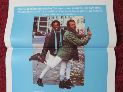 RUNNING SCARED ITALIAN LOCANDINA (27"x13") POSTER GREGORY HINES 1986 - Rendezvous Cinema