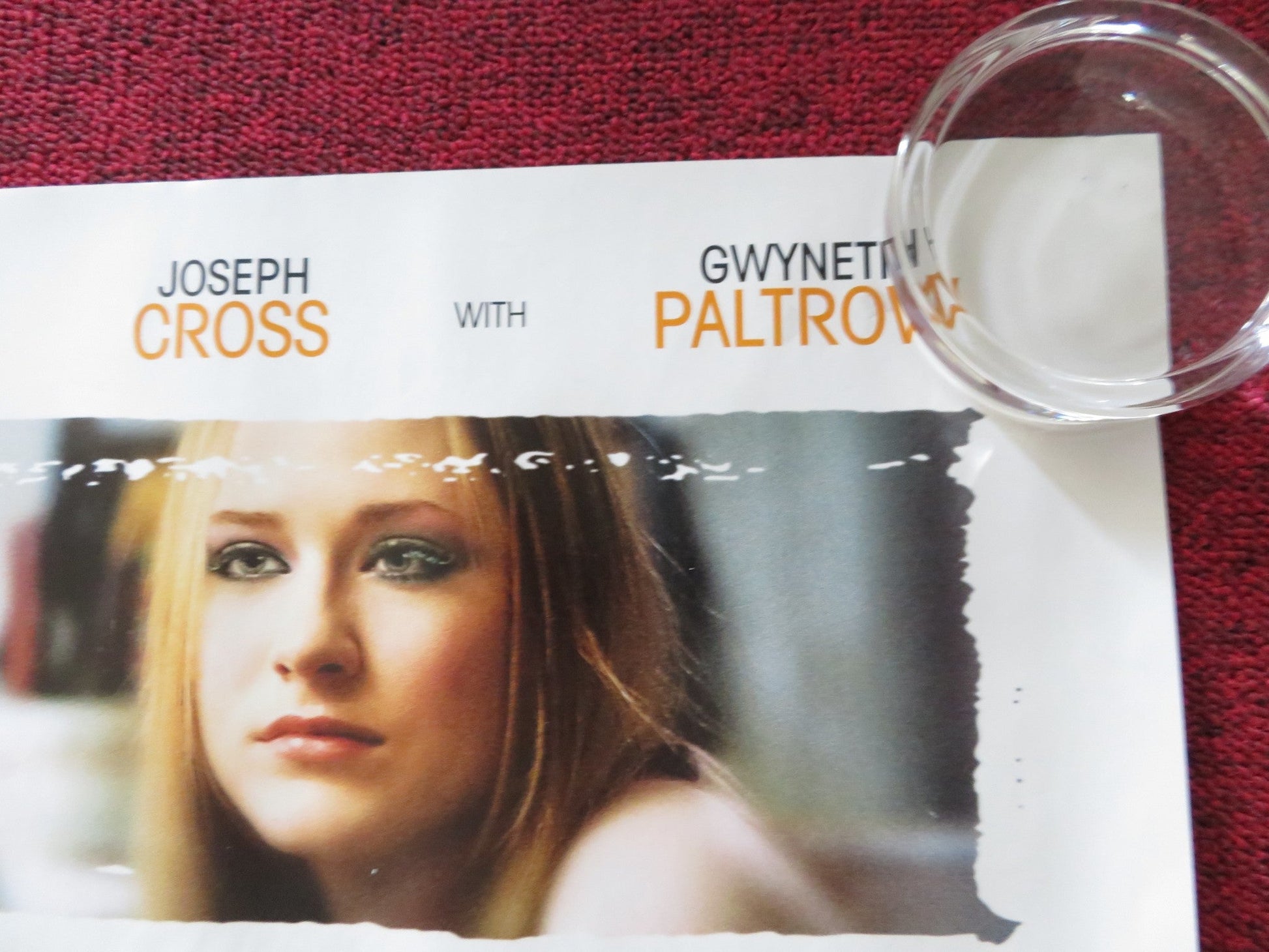 RUNNING WITH SCISSORS UK QUAD (30"x 40") ROLLED POSTER GWYNETH PALTROW 2006 Rendezvous Cinema Movie posters