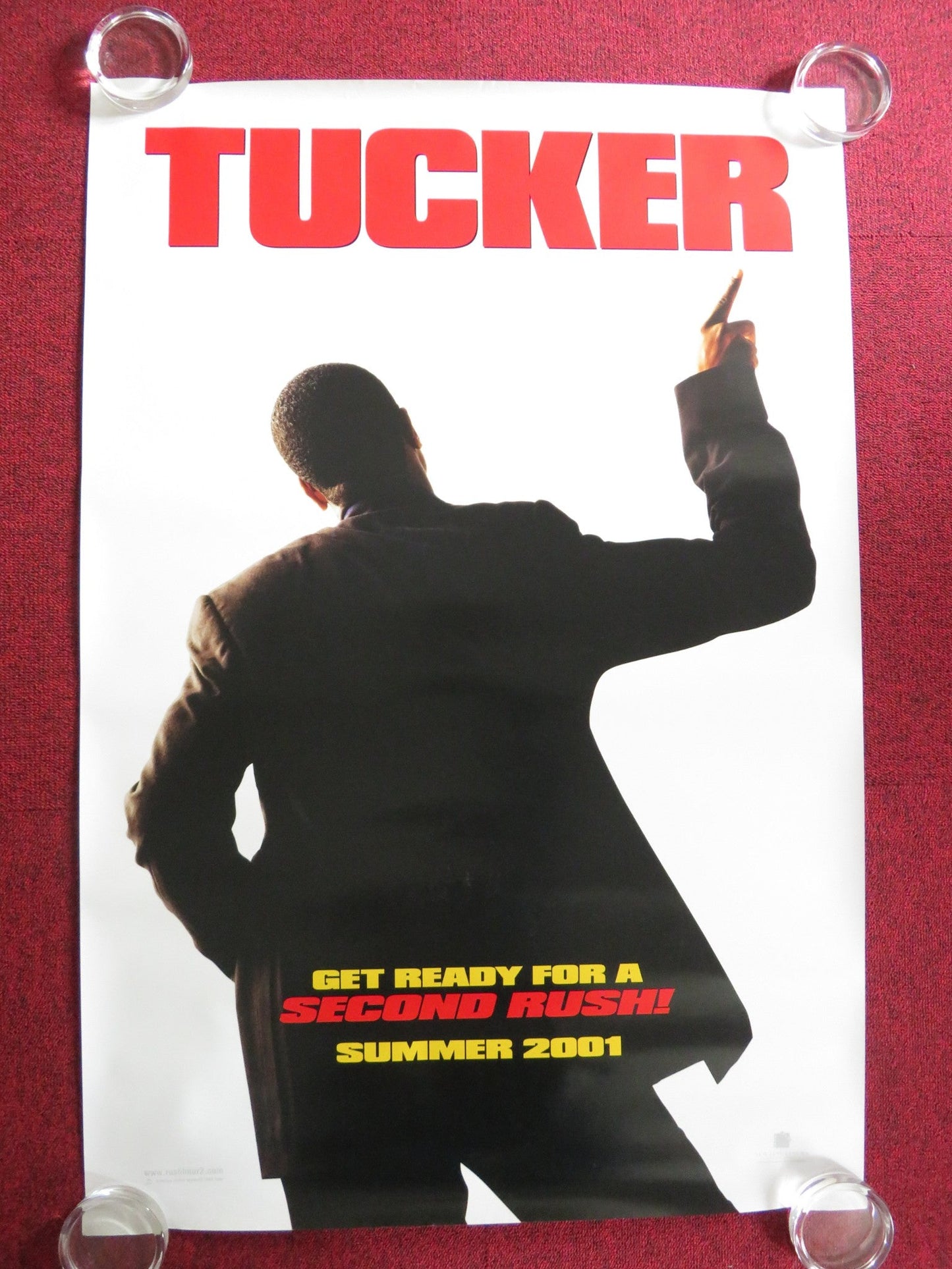 RUSH HOUR 2 US ONE SHEET ROLLED POSTER JACKIE CHAN CHRIS TUCKER 2001 Rendezvous Cinema Movie posters