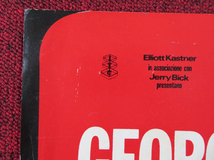 RUSSIAN ROULETTE - A ITALIAN FOTOBUSTA POSTER GEORGE SEGAL CRISTINA RAINES 1977 Rendezvous Cinema Movie posters