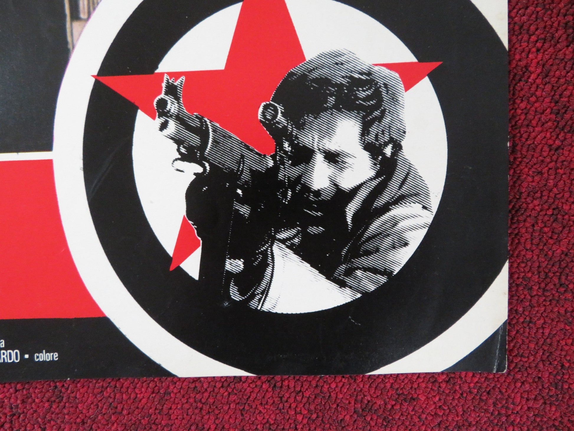 RUSSIAN ROULETTE - D ITALIAN FOTOBUSTA POSTER GEORGE SEGAL CRISTINA RAINES 1977 Rendezvous Cinema Movie posters
