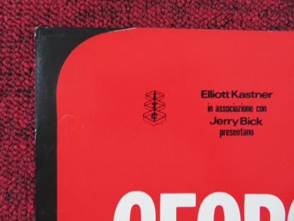 RUSSIAN ROULETTE - D ITALIAN FOTOBUSTA POSTER GEORGE SEGAL CRISTINA RAINES 1977 Rendezvous Cinema Movie posters