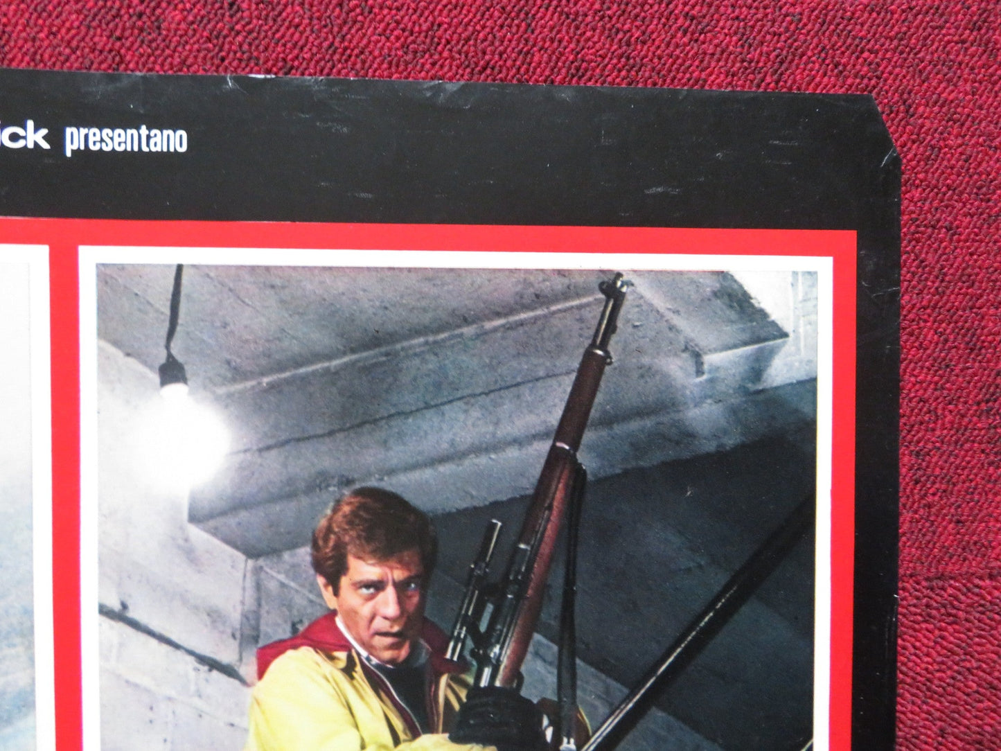 RUSSIAN ROULETTE ITALIAN FOGLIO POSTER GEORGE SEGAL CRISTINA RAINES 1975 Rendezvous Cinema Movie posters