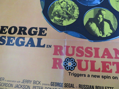 RUSSIAN ROULETTE US ONE SHEET POSTER GEORGE SEGAL CHRISTINA RAINES Movie posters