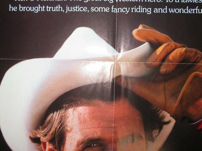 RUSTLERS RHAPSODY US ONE SHEET POSTER TOM BERENGER 1985 Movie posters