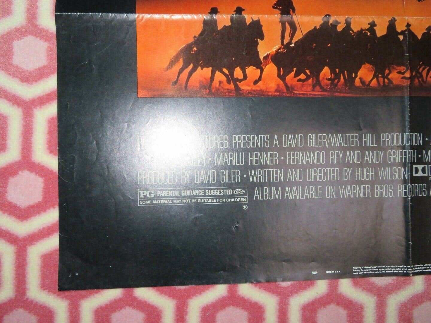 RUSTLERS RHAPSODY US ONE SHEET POSTER TOM BERENGER 1985 Movie posters
