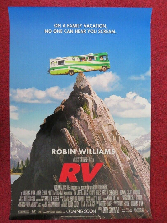 RV US ONE SHEET ROLLED POSTER ROBIN WILLIAMS CHERYL HINES 2006 Movie posters