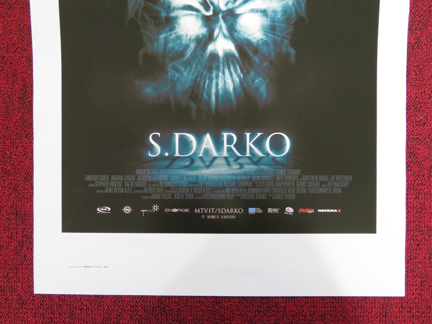 S. DARKO ITALIAN LOCANDINA POSTER DAVEIGH CHASE BRIANA EVIGAN 2009 Rendezvous Cinema Movie posters