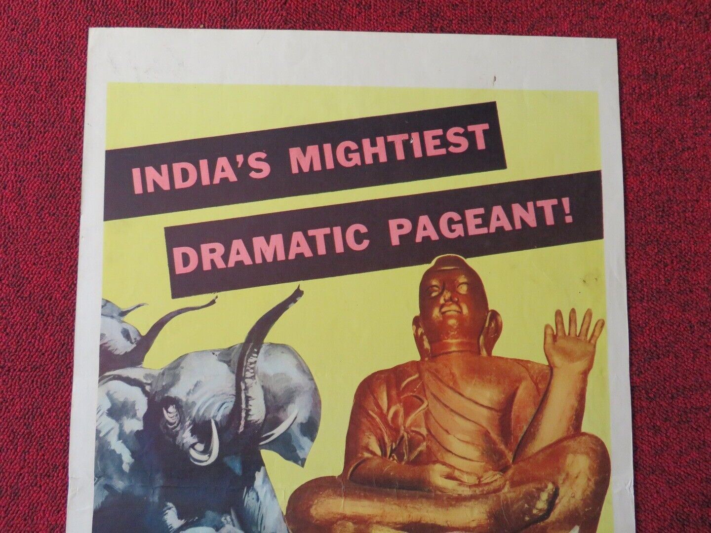 SABAKA US INSERT (14"x 36") POSTER BORIS KARLOFF NINO MARCEL 1954 Movie posters