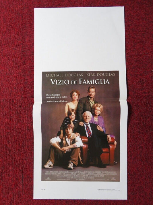 SABINA GUZZANTI ITALIAN LOCANDINA (27.5"x13") POSTER MICHAEL DOUGLAS 2003 Movie posters