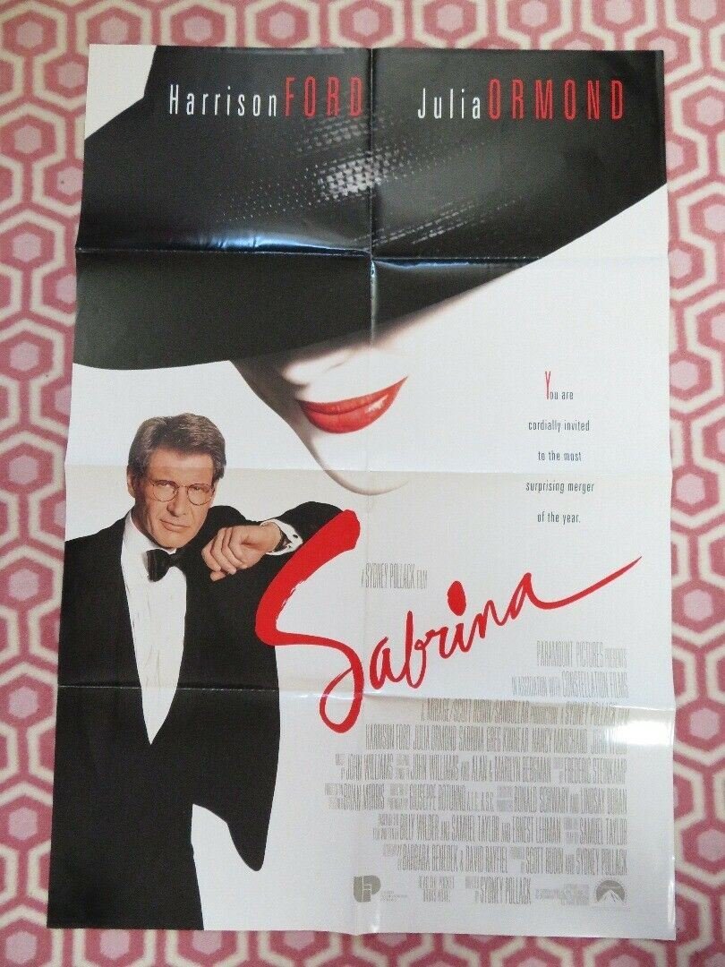 SABRINA US ONE SHEET POSTER HARRISON FORD 1995 Movie posters