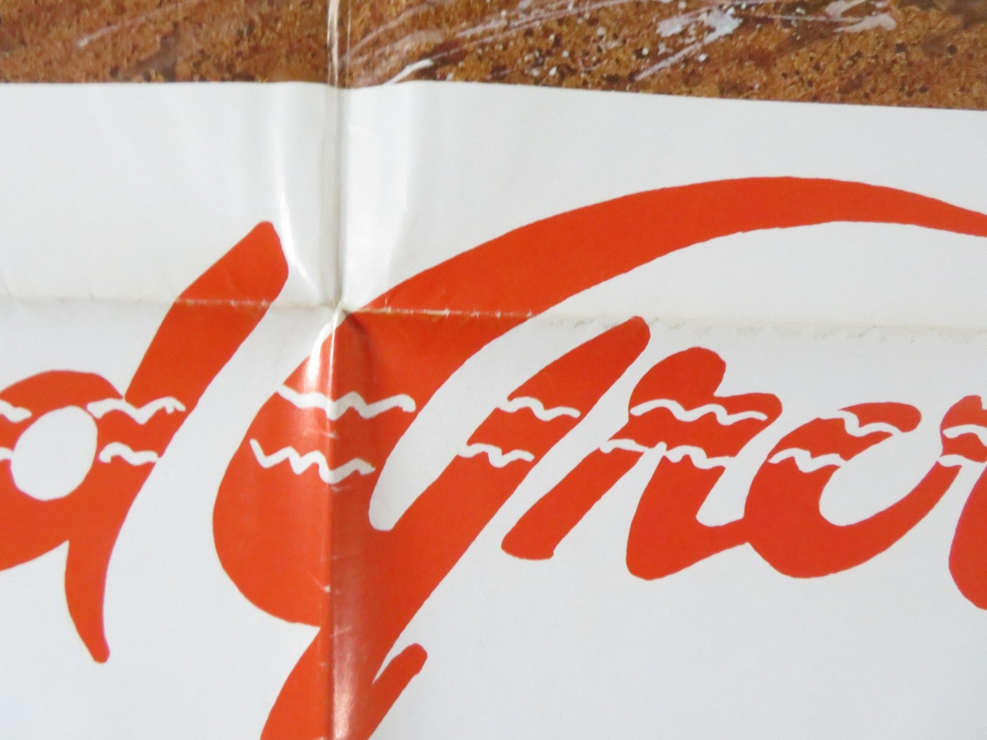 SACRED GROUND FOLDED US ONE SHEET POSTER TIM MCINTIRE L.Q JONES 1983 Rendezvous Cinema Movie posters