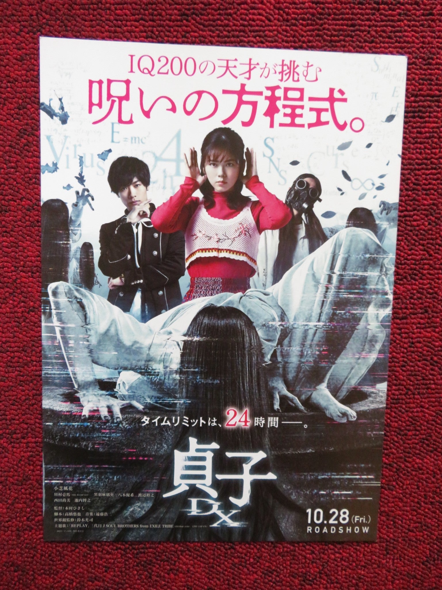 SADAKO JAPANESE CHIRASHI (B5) POSTER HIDEO NAKATA ELAIZA IKEDA 2019 Rendezvous Cinema Movie posters