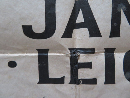 SAFARI FOLDED US ONE SHEET POSTER JANET LEIGH VICTOR MATURE 1956 Movie posters