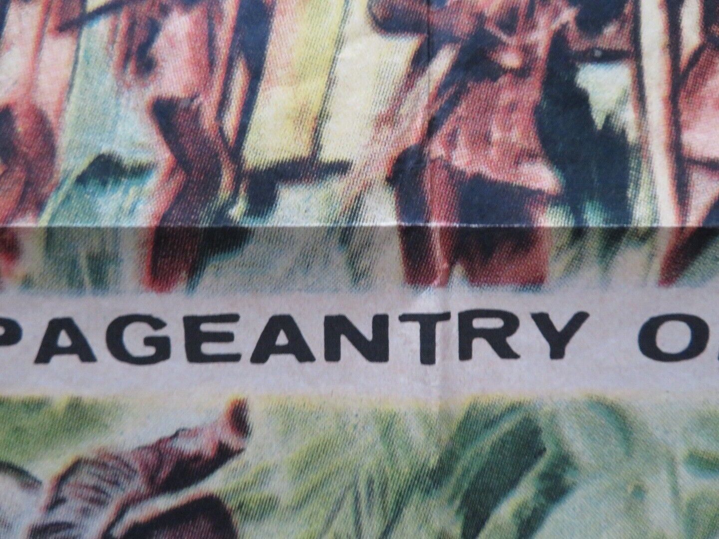 SAFARI FOLDED US ONE SHEET POSTER JANET LEIGH VICTOR MATURE 1956 Movie posters