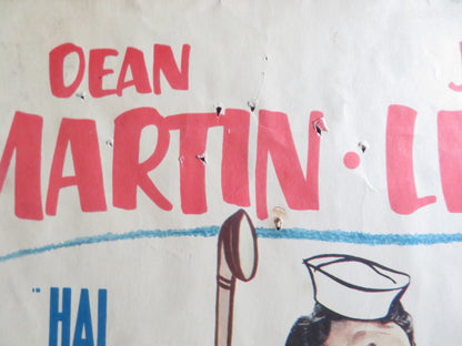 SAILOR BEWARE US INSERT (14"x 36") POSTER DEAN MARTIN JERRY LEWIS 1952 Rendezvous Cinema Movie posters