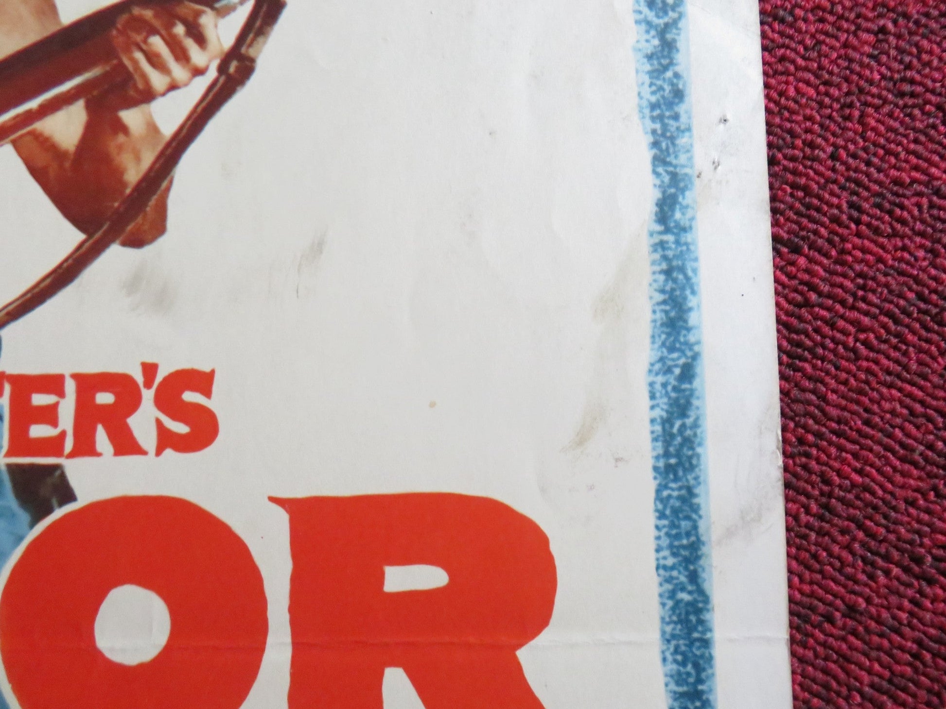 SAILOR OF THE KING US INSERT (14"x 36") POSTER JEFFREY HUNTER RENNIE 1953 Rendezvous Cinema Movie posters