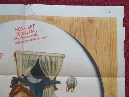 SAILOR TAKES A WIFE FOLDED US ONE SHEET POSTER ROBERT WALKER JUNE ALLYSON 1945 Movie posters