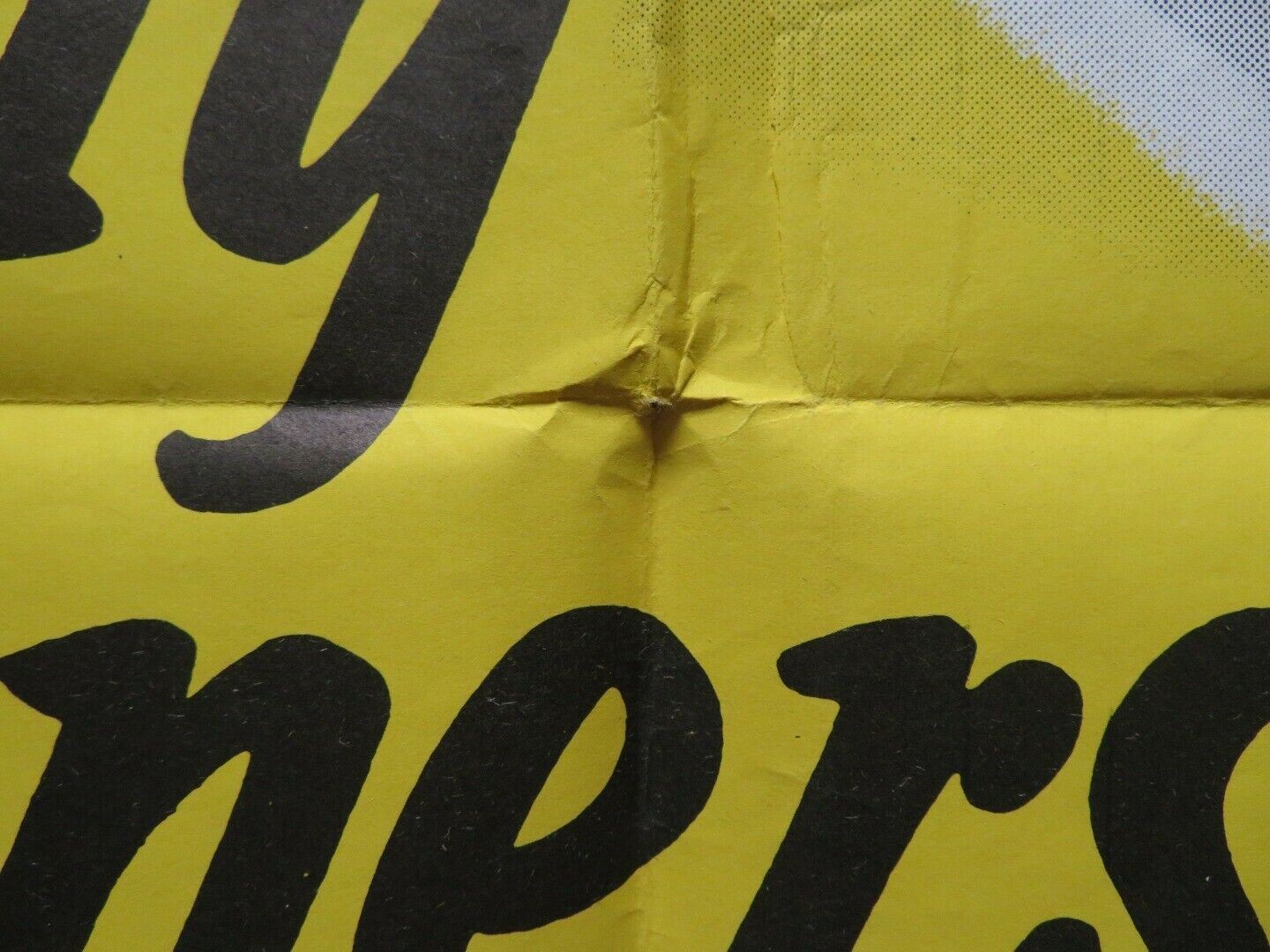 SAINTLY SINNERS FOLDED US ONE SHEET POSTER DON BEDDOE ELLEN CORBY 1962 Movie posters