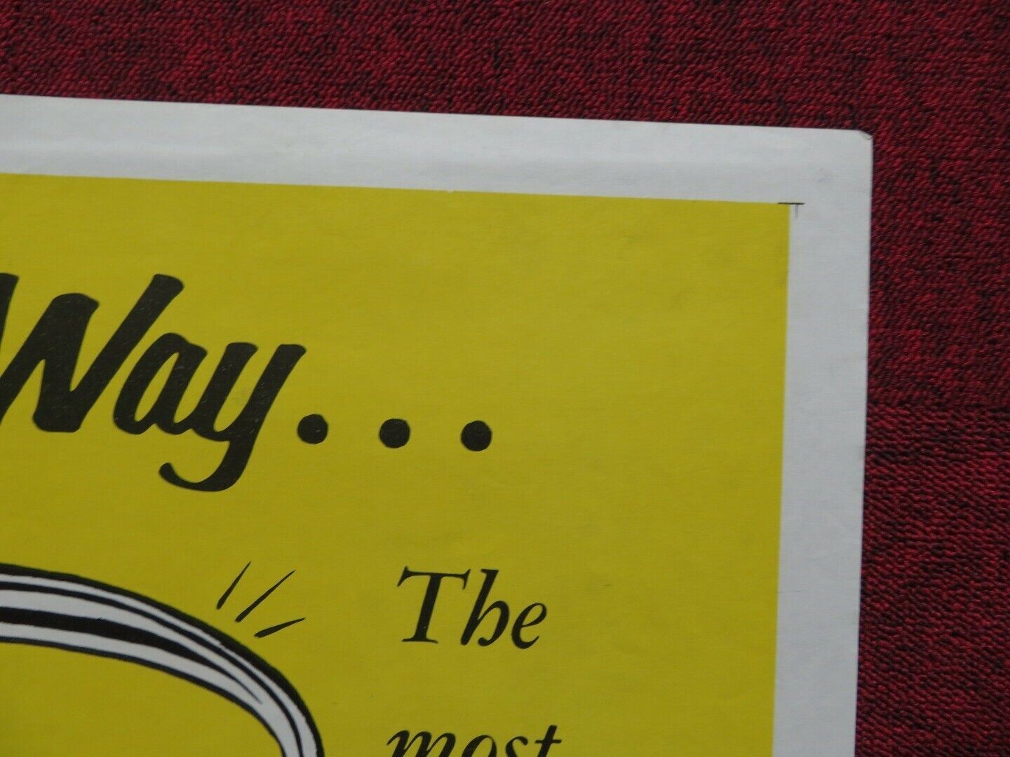 SAINTLY SINNERS FOLDED US ONE SHEET POSTER DON BEDDOE ELLEN CORBY 1962 Movie posters