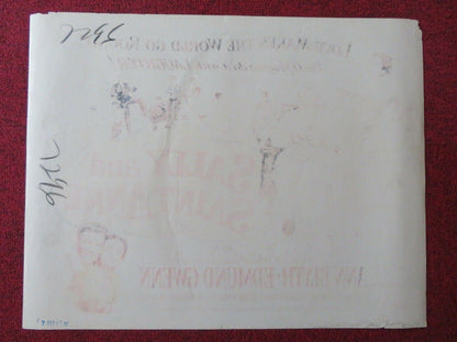 SALLY AND SAINT ANNE US HALF SHEET (22"x 28") POSTER ANN BLYTH EDMUND GWENN 1952 Movie posters