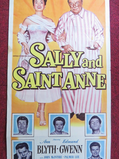 SALLY AND SAINT ANNE US INSERT (14"x 36") POSTER ANN BLYTH EDMUND GWENN 1952 Rendezvous Cinema Movie posters