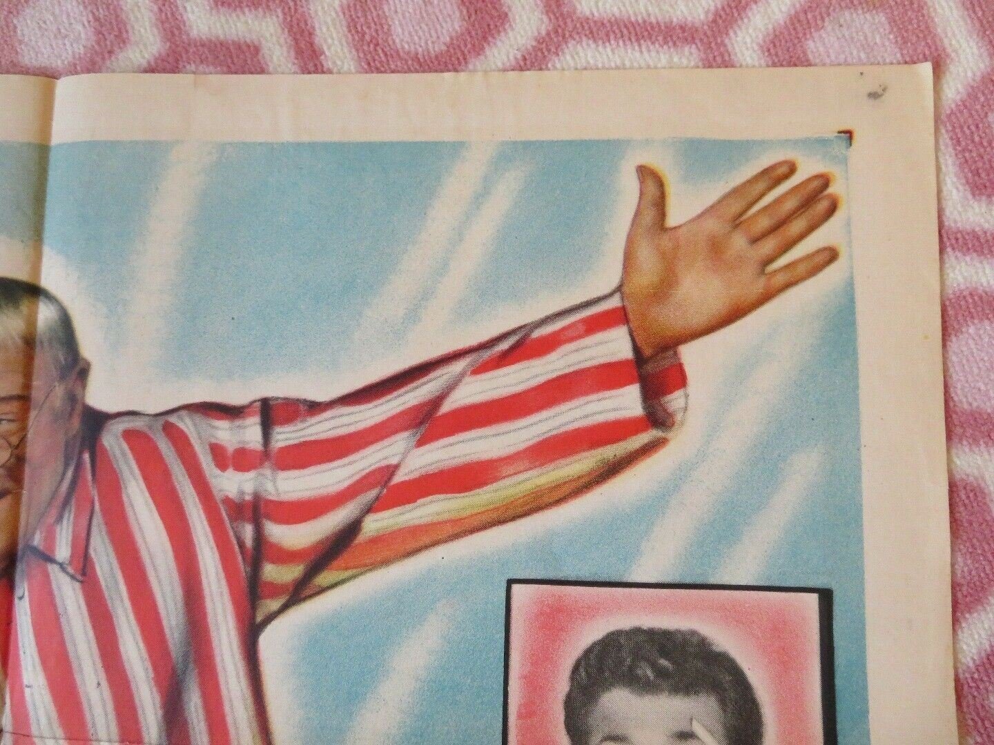 SALLY AND SAINT FOLDED US ONE SHEET POSTER ANN BLYTH EDMUND GWENN 1952 Movie posters