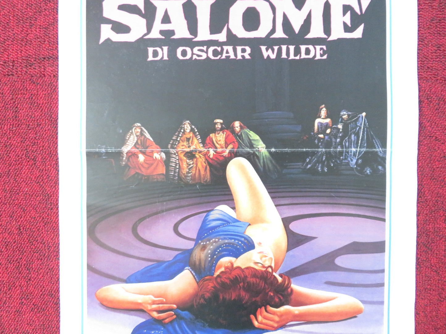 SALOME ITALIAN LOCANDINA POSTER CANNON TOMAS MILIAN 1986 Rendezvous Cinema Movie posters