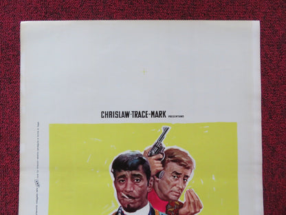 SALT AND PEPPER ITALIAN LOCANDINA POSTER SAMMY DAVIS JR. PATER LAWFORD 1968 Rendezvous Cinema Movie posters