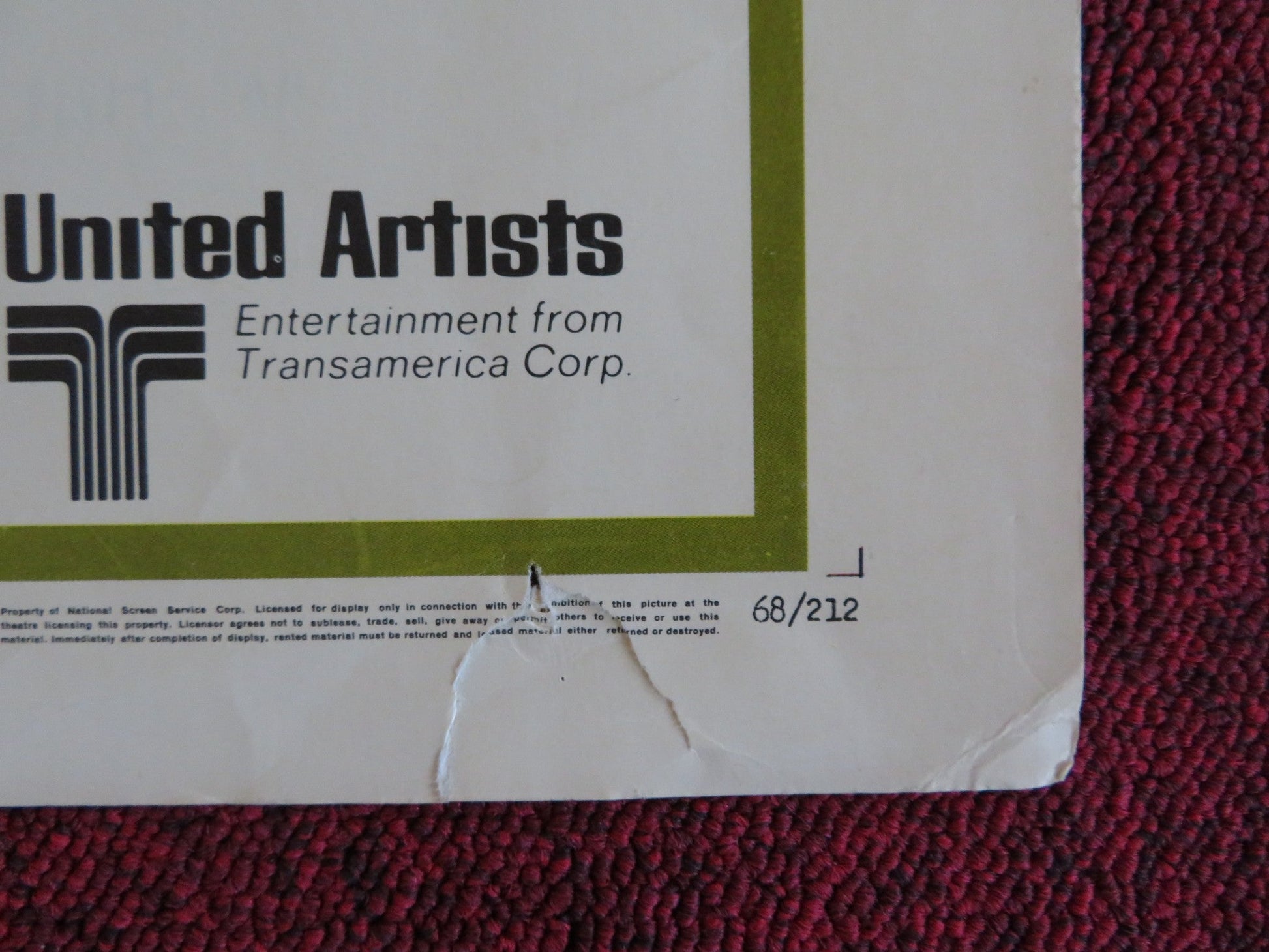 SALT AND PEPPER US HALF SHEET (22"x 28") POSTER SAMMY DAVIS JR. P LAWFORD 1968 Rendezvous Cinema Movie posters