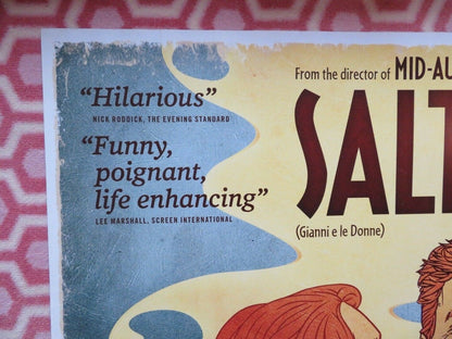 SALT OF LIFE (GIANNI E LE DONNE) QUAD (30"x 40")ROLLED POSTER GREGORIO 2011 Movie posters