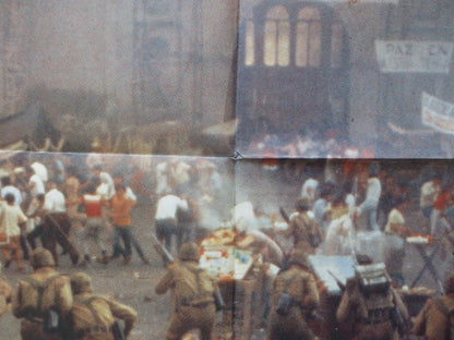 SALVADOR SPANISH ONE SHEET FOLDED POSTER OLIVER STONE JAMES WOODS 1986 - Rendezvous Cinema