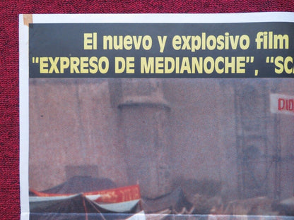 SALVADOR SPANISH ONE SHEET FOLDED POSTER OLIVER STONE JAMES WOODS 1986 - Rendezvous Cinema