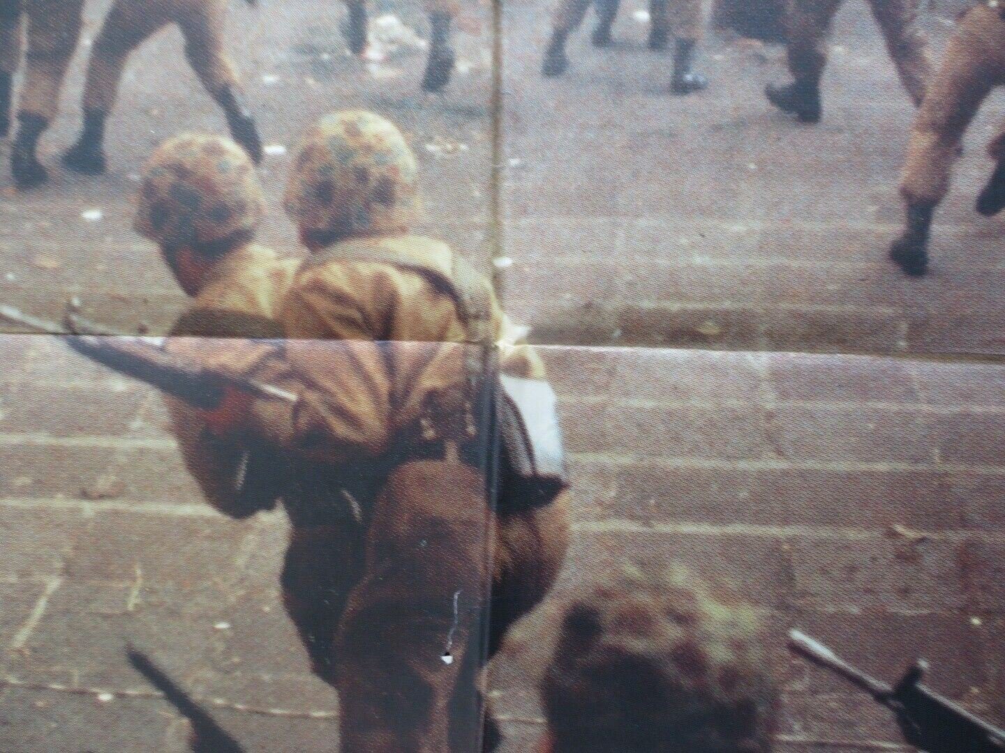 SALVADOR SPANISH ONE SHEET FOLDED POSTER OLIVER STONE JAMES WOODS 1986 - Rendezvous Cinema