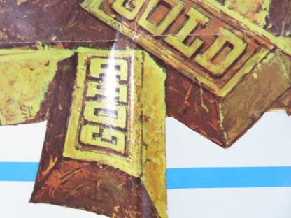 SAM WHISKEY FOLDED US ONE SHEET POSTER BURT REYNOLDS ANGIE DICKINSON 1969 Rendezvous Cinema Movie posters