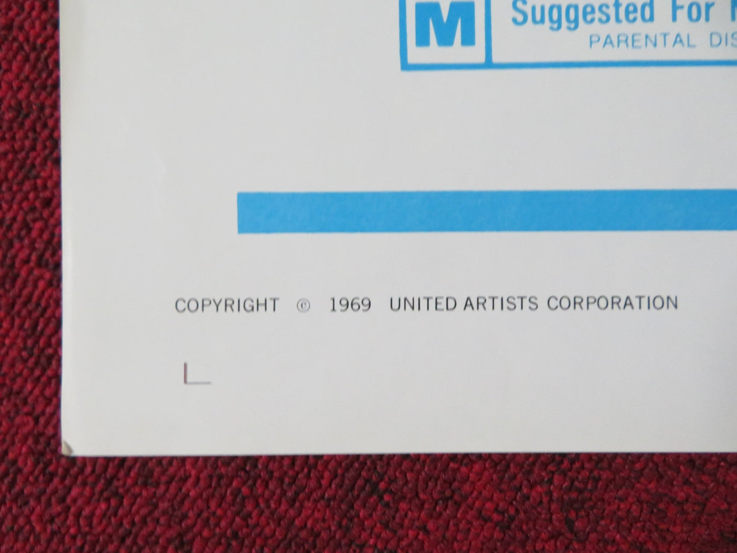 SAM WHISKEY FOLDED US ONE SHEET POSTER BURT REYNOLDS ANGIE DICKINSON 1969 Rendezvous Cinema Movie posters