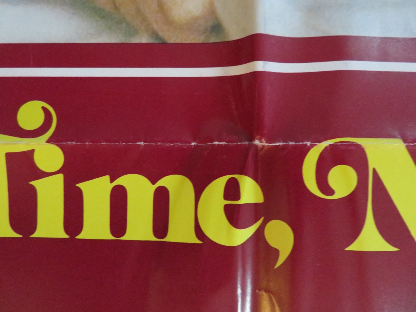 SAME TIME, NEXT YEAR - STYLE B FOLDED US ONE SHEET POSTER ELLEN BURSTYN 1978 Rendezvous Cinema Movie posters