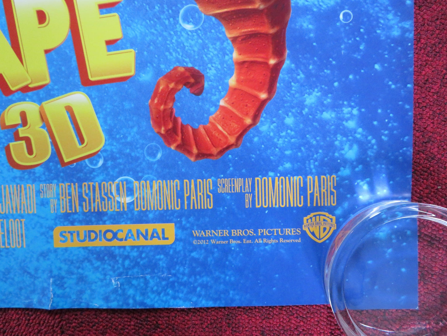 SAMMY'S GREAT ESCAPE UK QUAD (30"x 40") ROLLED POSTER ALAN SHEARMAN 2012 Rendezvous Cinema Movie posters