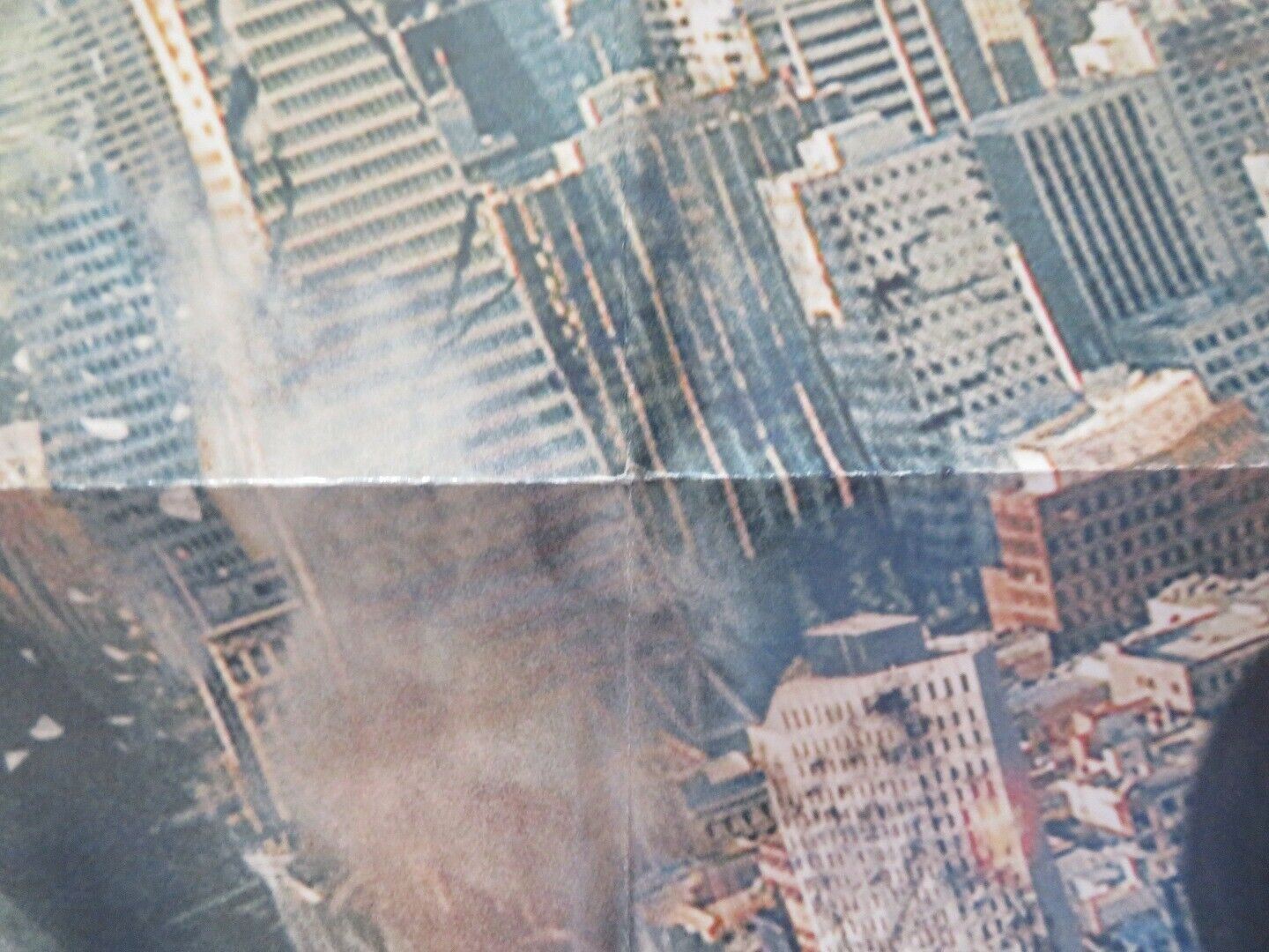 SAN ANDREAS FOLDED US ONE SHEET POSTER DWAYNE JOHNSON 2015 Movie posters