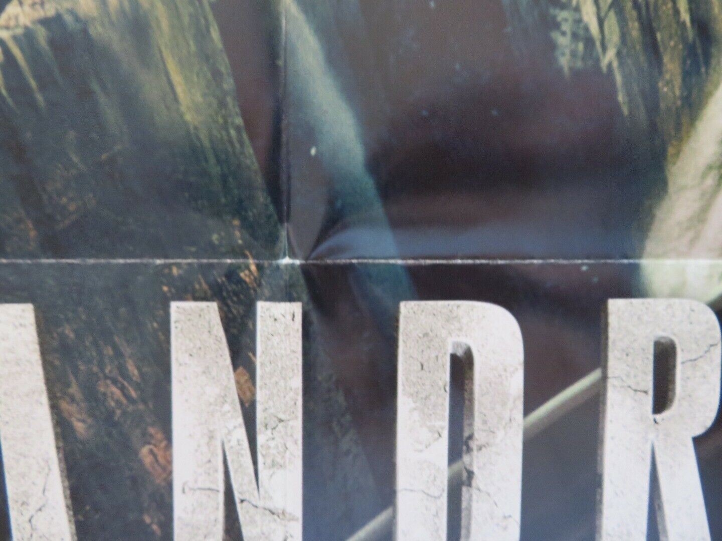 SAN ANDREAS FOLDED US ONE SHEET POSTER DWAYNE JOHNSON 2015 Movie posters