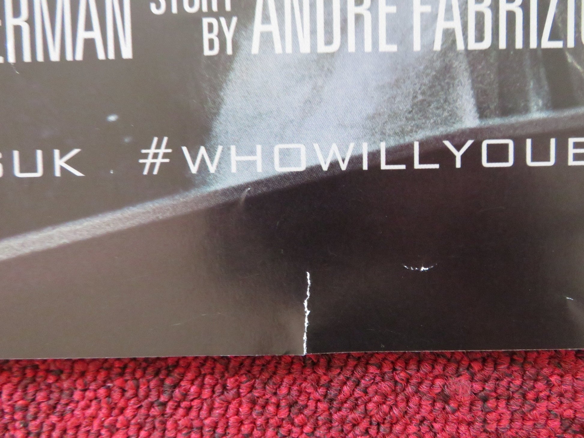 SAN ANDREAS UK QUAD (30"x 40") ROLLED POSTER DWAYNE JOHNSON CARLA GUGINO 2015 Rendezvous Cinema Movie posters