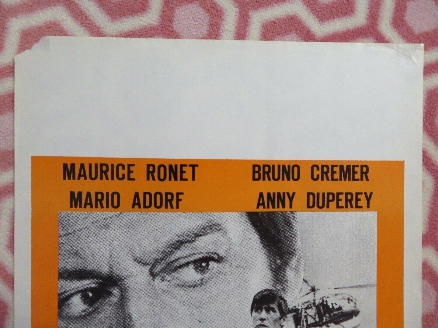 SAN SOMMATION/Without Warning BELGIUM (21.5"x14.5") POSTER MAURICE RONT 1973 Movie posters