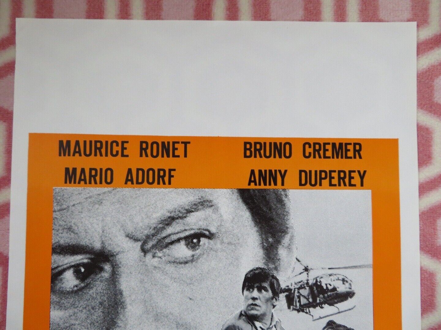 SANS SOMMATION / Without Warning BELGIUM POSTER BRUNO CREMER 1973 Movie posters