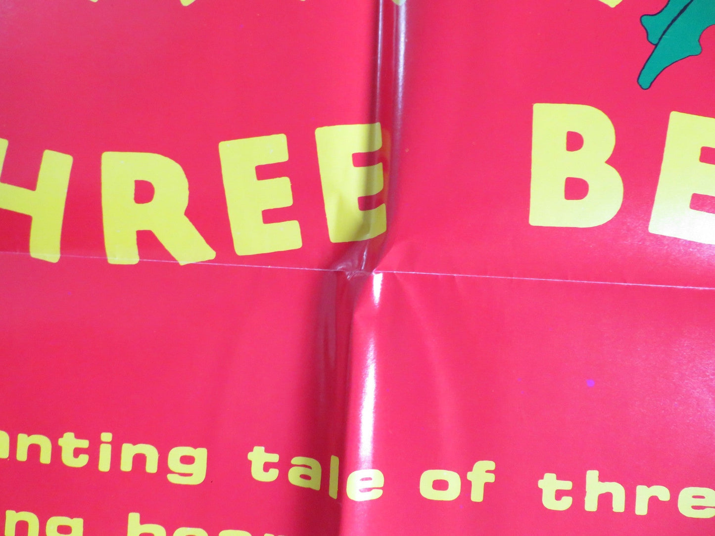 SANTA AND THE THREE BEARS FOLDED US ONE SHEET POSTER HAL SMITH 1970 Rendezvous Cinema Movie posters