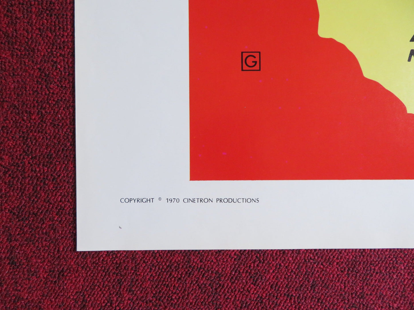 SANTA AND THE THREE BEARS FOLDED US ONE SHEET POSTER HAL SMITH 1970 Rendezvous Cinema Movie posters