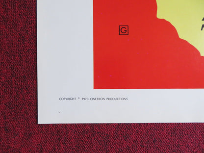 SANTA AND THE THREE BEARS FOLDED US ONE SHEET POSTER HAL SMITH 1970 Rendezvous Cinema Movie posters